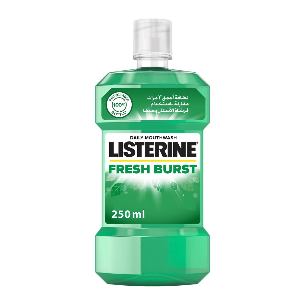 Listerine Fresh Burst Mouthwash 250ml