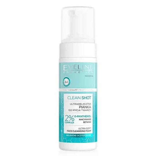 Eveline shot cleansing foam 150ml