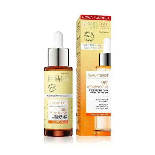 Eveline Cosmetics 30 ML Face Serum Shot with 15% VITAMIN C