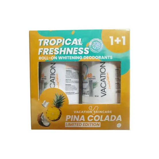 Vacation Pina Colada Whitening Deodorant 50ml 1+1