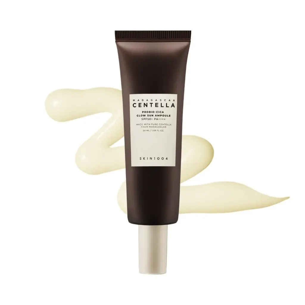 سكين 1004 سنتيلا سيروم واقٍ من الشمس بروبيو سيكا بتركيبة أمبولة وعامل حماية من الشمس 50+ 50 مل