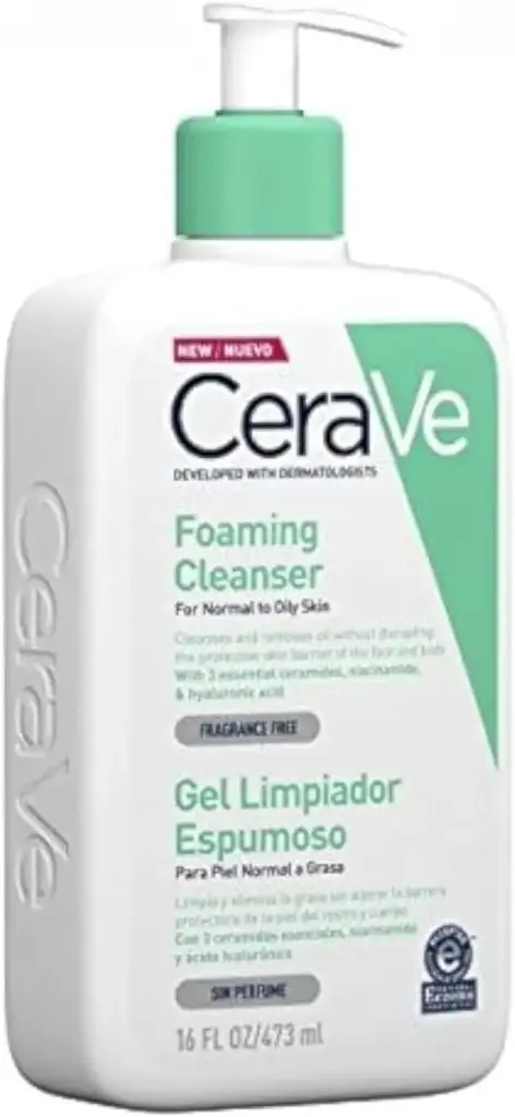 CeraVe Foaming Cleanser Normal to Oily Skin 473ml 