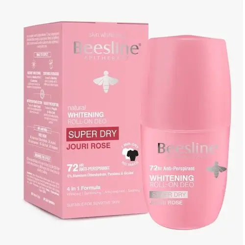 Beesline Roll-On Deodorant Extra Dryness Jouri Rose - 50ml