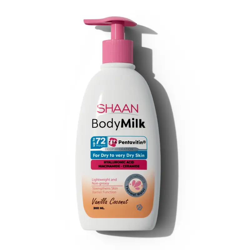 Shaan Body Milk Vanilla Coconut - 300 ml 