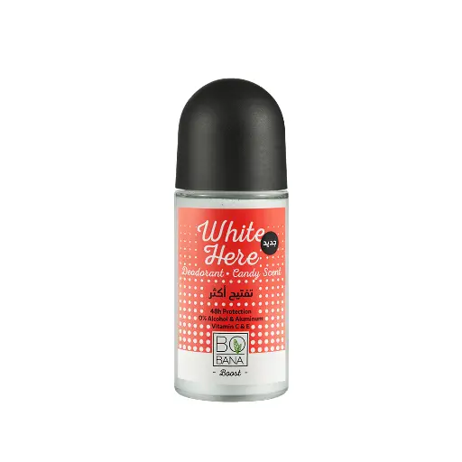 [koz142] Bobana White Here Deodorant with Candy Scent 50ml