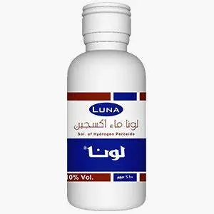 [koz223] لونا ماء اكسجين 10% 80 مل