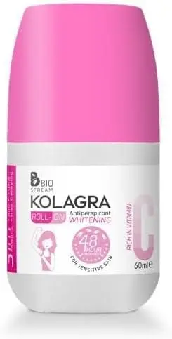 [koz297] Kolagra Whitening Roll-On Berry Scent 60ml (1+1 Offer)