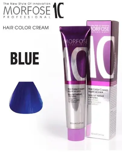[koz690] Morfose 10 Hair Dye Blue 100ml