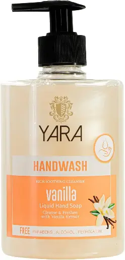[koz857] Yara Liquid Hand Soap, Vanilla Scent, 500 ml