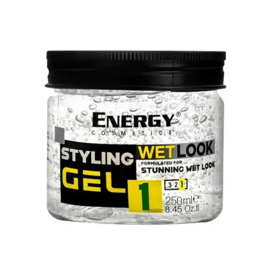 [koz885] Energy Cosmetics No 1 Wet Look Styling Gel, 500ml