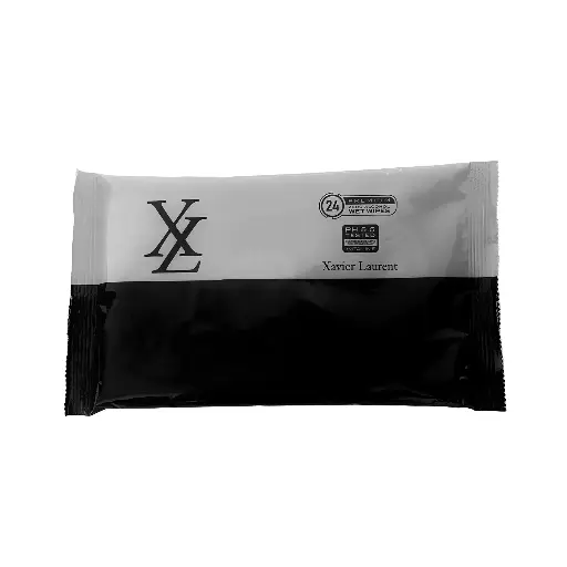 [koz927] Xavier Laurent Platinum Wipes - Zero Alcohol - 24 Pieces