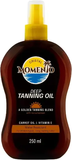 [koz984] Momento Deep Tanning Oil with Sun Protection Factor