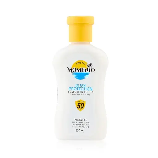 [koz988] Cristal Momento SPF 50 Ultra Protection Sunscreen Lotion - 100ml
