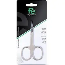 [koz1149] FE Manicure Scissors Stainless Steel Curved Tip