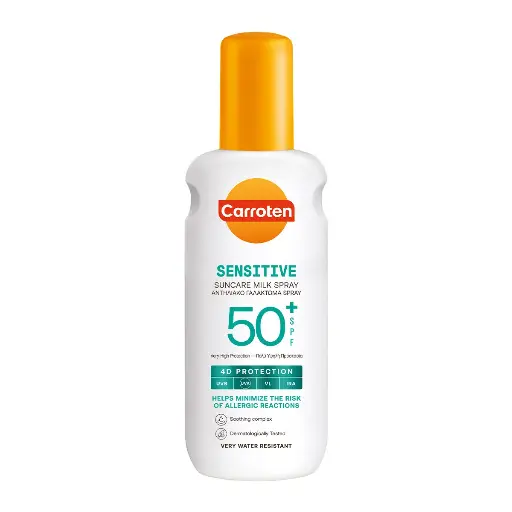 [koz1167] Carroten Sensitive Suncare Milk Spray 50+ SPF 200ML
