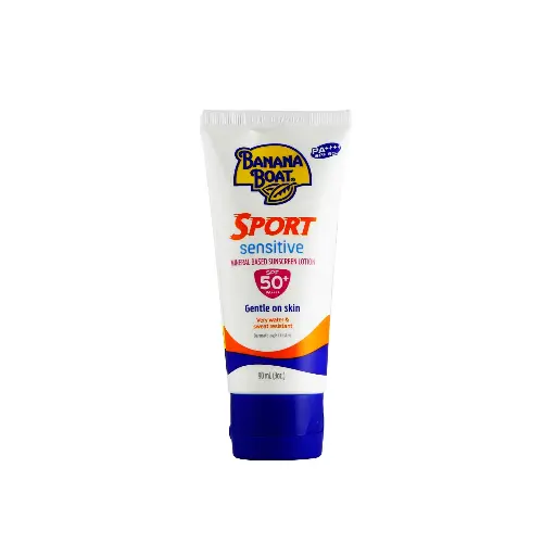 [koz1189] Banana Boat Sport Sensitive Sunscreen Lotion SPF 50+ 90 ml