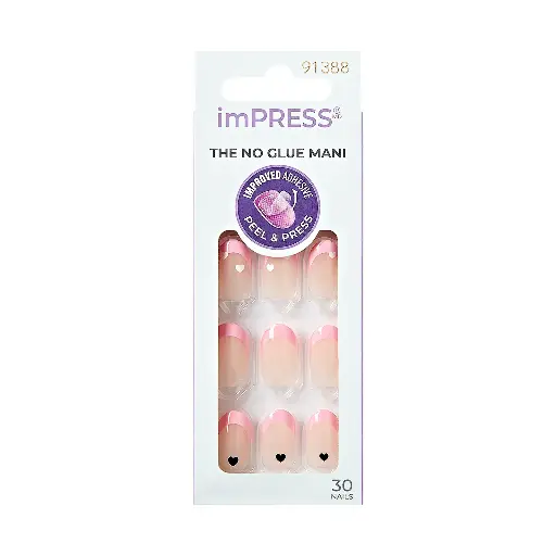 [koz1286] Kiss imPRESS The No Glue Mani 91388