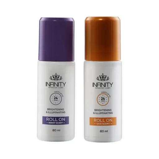 [koz1354] Infinity Brightening & Illuminating Roll On - Fruity & Berry Scent (1+1 Promo Pack)