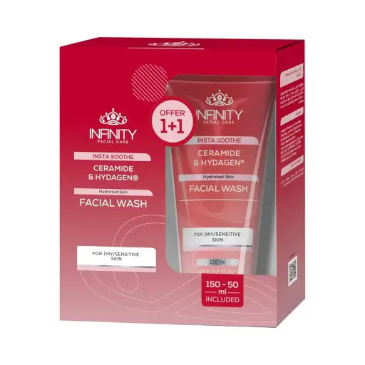 [koz1359] Infinity Insta Soothe Facial Wash 150ml + 50ml