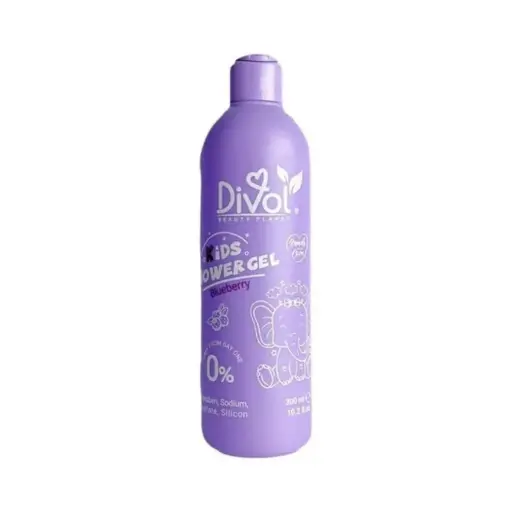 [koz1493] Divol Kids Blueberry Shower Gel - 300ml