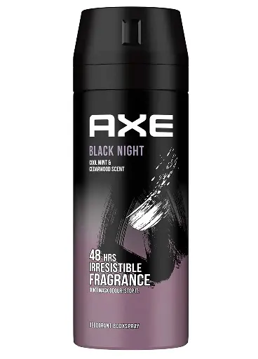 [koz1587] Axe Black Night Deodorant Body Spray 150ml