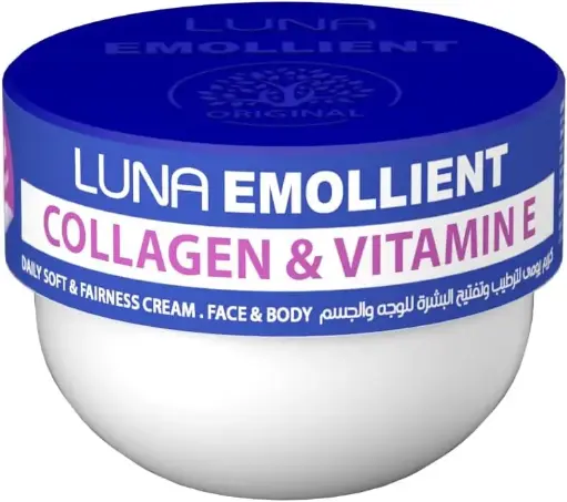 [koz1622] Luna Emollient Soft Cream with Vitamin E & Collagen 50 gm