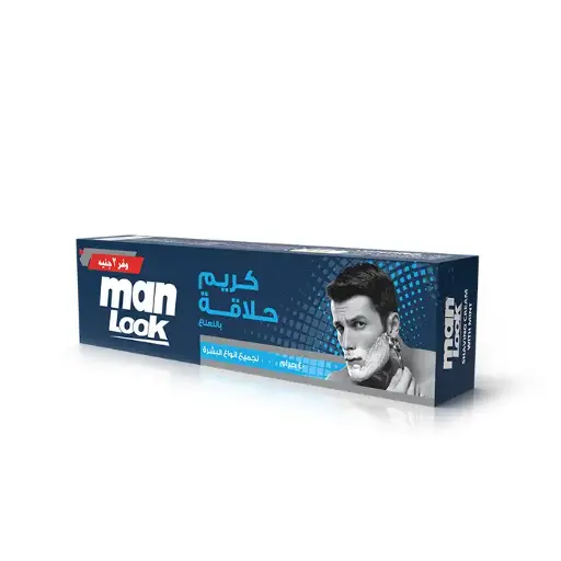 [koz1689] Manlook Shaving Cream With Mint for Normal Skin, 40g