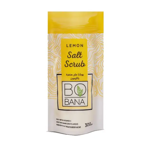 [koz1864] Bobana Lemon Salt Scrub 300gm