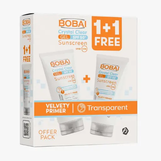[koz2015] Bobai Crystal Clear Gel SPF 50+ Sunscreen 50g 1+1