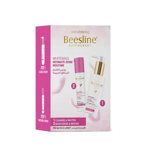 [koz2054] Beesline Whitening Sensitive Zone Cream - 50 ml & Whitening Intimate Wash Zone Routine - 200 ml (1+1) Promo Pack