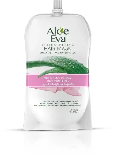 [koz2133] Aloe Eva Hair Mask Pouch with Aloe Vera & Silk Proteins 250 gm