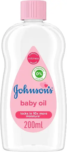 [koz2139] Johnson & Johnson Baby Oil - 200 ml