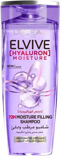 [koz2163] L'Oréal Paris Elvive Hyaluron Moisture 72H Moisture Filling Shampoo with Hyaluronic Acid - 400ml