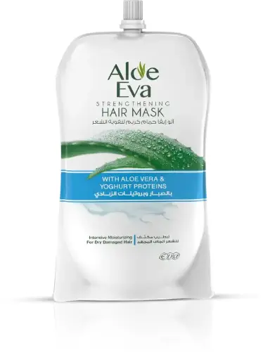 [koz2164] Aloe Eva Hair Mask Pouch with Aloe Vera & Yoghurt Proteins 250 gm