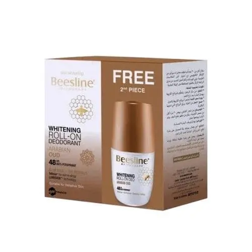 [koz2213] Beesline Roll-On Oud Arabic Deodorant 50 ML 1+1 Offer