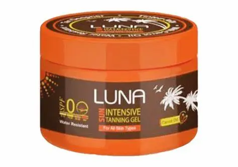 [koz2277] Luna Intensive Tanning Gel SPF 0, 130gm
