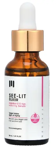 [koz2468] See-Lit Elixir Argireline Q10 Age Restoring Serum, 30ml