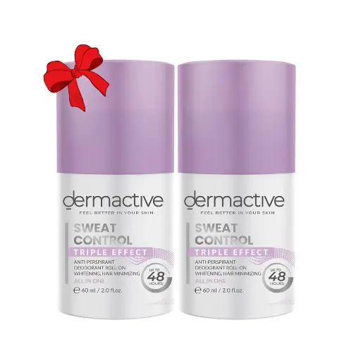 [koz2481] Dermactive Deoderant Roll-On Triple Effect 60Ml (1+1) 