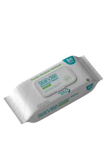 [koz2537] StarVille Micellar Water Wipes 50 Pcs