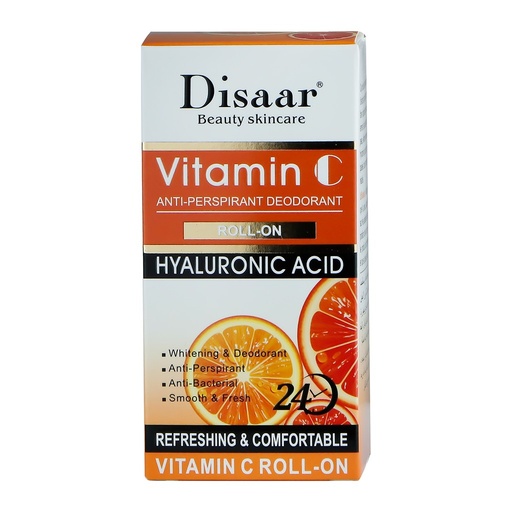 [koz2608] Disaar Vitamin C Roll-On with Hyaluronic Acid - 50ML