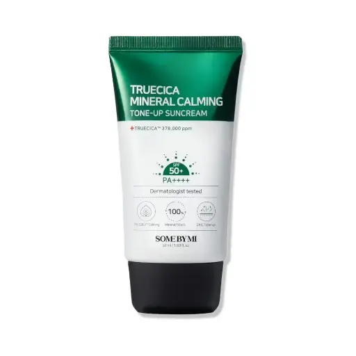 [koz2653] SOME BY MI Truecica Mineral Calming Tone-Up Sun cream SPF50+ 50Ml