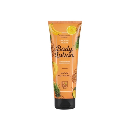 [koz2699] BOBANA Tropical Fruits Body Lotion With Hyaluronic Acid & Vitamin - 240gm