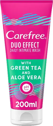 [koz2745] Carefree Daily Intimate Wash Dew Effect Green Tea and Aloe Vera 200 ml