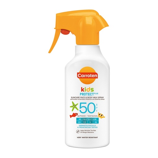 [koz2834] كاروتين اسبراى حليب لللاطفال اس بى اف 270 مل حساس (0555) 