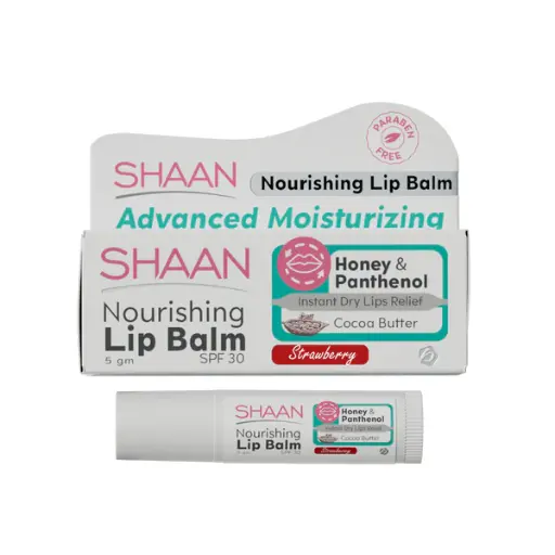 [koz1966] Shaan Lip Balm Strawberry 5 gm