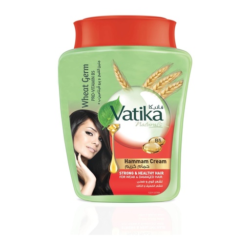 [koz3004] Vatika Naturals Wheat Germ Conditioning Cream (450g)