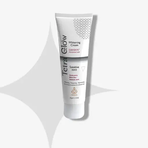 [koz3031] Tetra Glow Sensitive Zone Whitening Cream - 50 gm