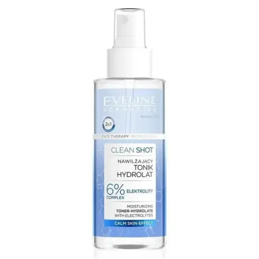 [koz3475] Eveline Clean Hyaluronic Shot Toner 150ml