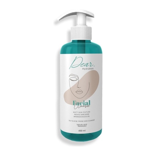 [koz3553] Dear Facial Cleanser For Oily & Acne Prone Skin 400 ML