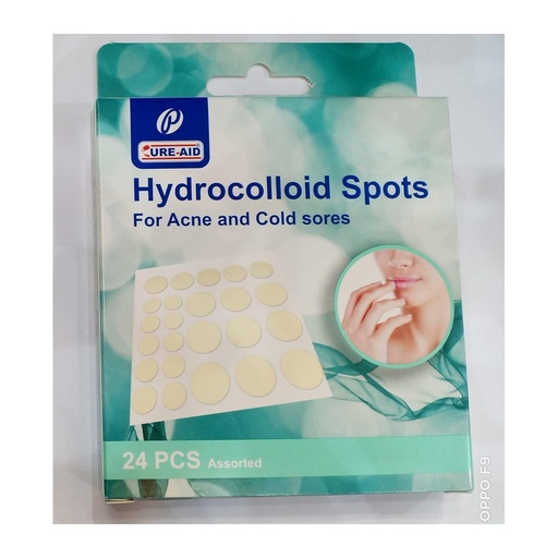 [koz3571] Cure Aid Clear Cosmetic Patches for Acne 24 Count